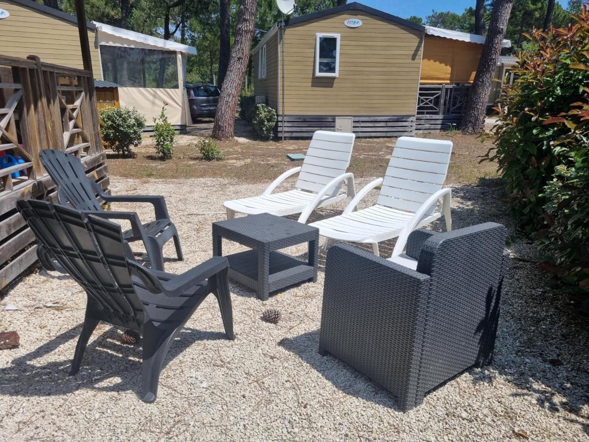 Mobil Home 6 Personnes Camping 5 Etoiles Vendays-Montalivet Exteriör bild